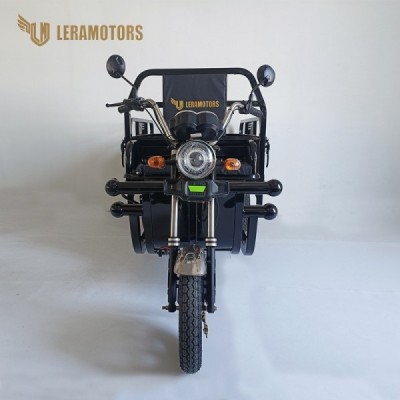 Elektrická nákladní tøíkolka s kabinou Leramotors Cargo G1 1000W - Tuk Tuk Èerná