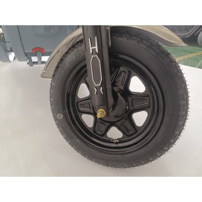 Elektrická nákladní tøíkolka s kabinou Leramotors Cargo G1 1000W - Tuk Tuk Èerná