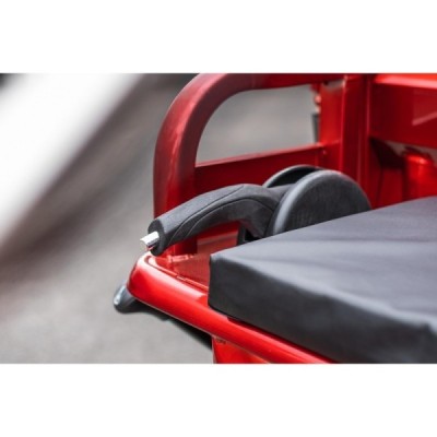 Elektrická nákladní tøíkolka s kabinou Leramotors Cargo G1 1000W - Tuk Tuk Èerná