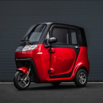 Elektromobil - elektrická tøíkolka Leramotors E1 - èervená