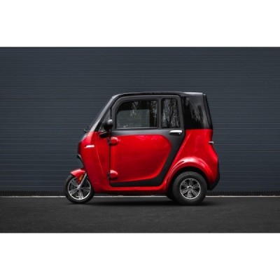 Elektromobil - elektrická tøíkolka Leramotors E1 - èervená