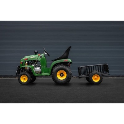 Dìtský zahradní traktor Leramotors 110 ccm s pøívìsným vozíkem | Ideální pomocník na zahradu