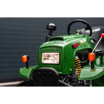 Dìtský zahradní traktor Leramotors 110 ccm s pøívìsným vozíkem | Ideální pomocník na zahradu