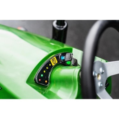 Dìtský zahradní traktor Leramotors 110 ccm s pøívìsným vozíkem | Ideální pomocník na zahradu