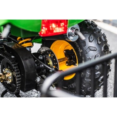 Dìtský zahradní traktor Leramotors 110 ccm s pøívìsným vozíkem | Ideální pomocník na zahradu