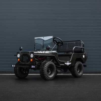 Mini Jeep Willys 150 ccm  armádní styl, výkon a zábava pro dìti od Leramotors.cz
