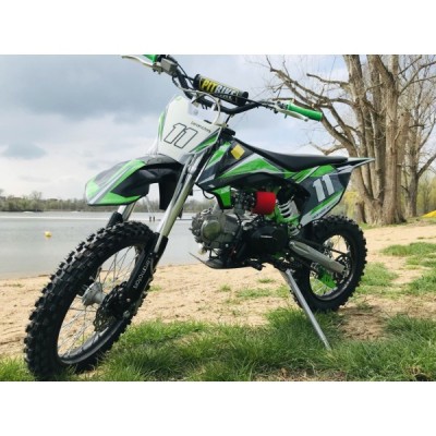 Pitbike Leramotors Shark 125ccm E-Start 4T 17/14 Zelená