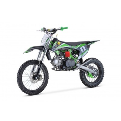 Pitbike Leramotors Shark 125ccm E-Start 4T 17/14 Zelená