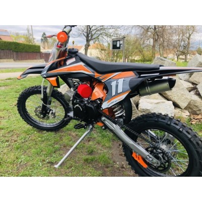 Pitbike Leramotors Shark 125ccm E-Start 4T 17/14 Oranžová