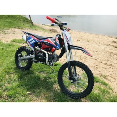 Pitbike Leramotors Shark 125ccm E-Start 4T 17/14 Červená