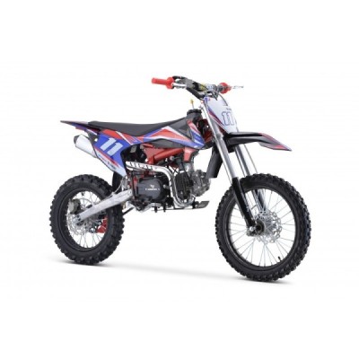 Pitbike Leramotors Shark 125ccm E-Start 4T 17/14 Červená