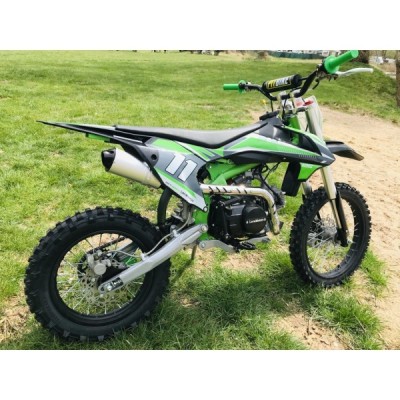 Pitbike Leramotors Shark 125ccm E-Start 4T 17/14 Zelená