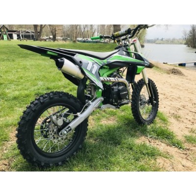 Pitbike Leramotors Shark 125ccm E-Start 4T 17/14 Zelená