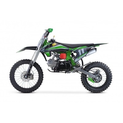 Pitbike Leramotors Shark 125ccm E-Start 4T 17/14 Zelená