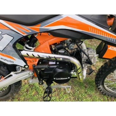 Pitbike Leramotors Shark 125ccm E-Start 4T 17/14 Oranžová