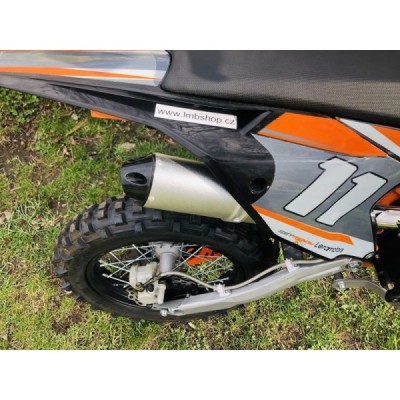 Pitbike Leramotors Shark 125ccm E-Start 4T 17/14 Oranžová