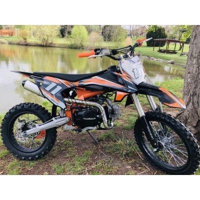 Pitbike Leramotors Shark 125ccm E-Start 4T 17/14 Oranžová
