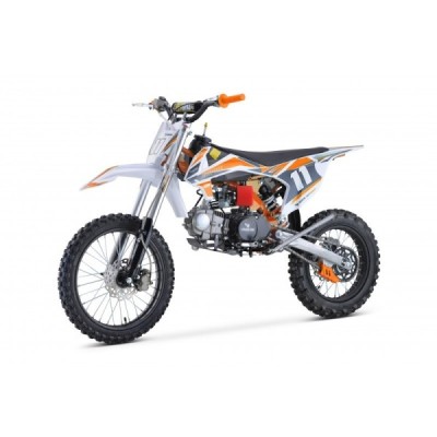 Pitbike Leramotors Shark 125cc 4T 17/14 oranžová