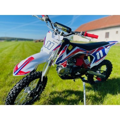 Pitbike Leramotors Shark 125cc 4T 17/14 červená
