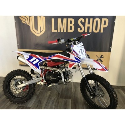 Pitbike Leramotors Shark 125cc 4T 17/14 červená