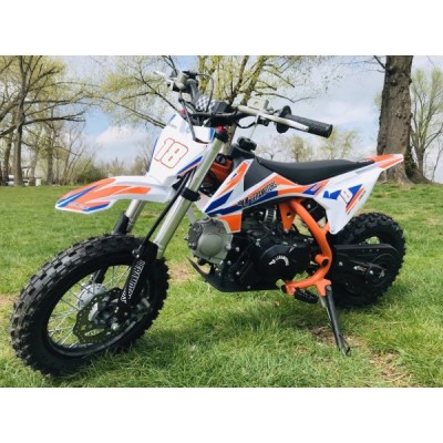 Pitbike Leramotors Spirit 90 12/10 Automat Oranžová