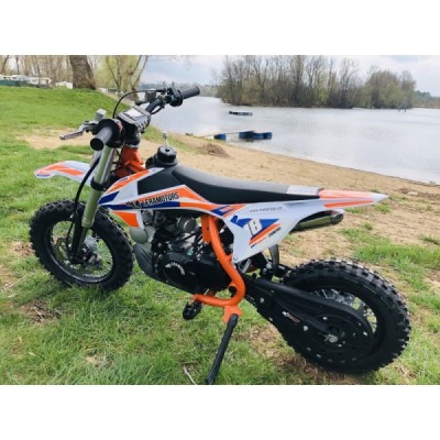 Pitbike Leramotors Spirit 90 12/10 Automat Oranžová