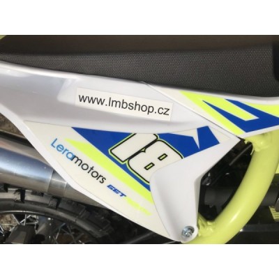 Pitbike Leramotors Spirit 90 12/10 Automat Žlutá