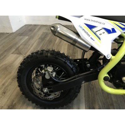 Pitbike Leramotors Spirit 90 12/10 Automat Žlutá