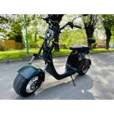 Elektrokoloběžka Lera Scooters C2 2000W zelená - nový model 2024
