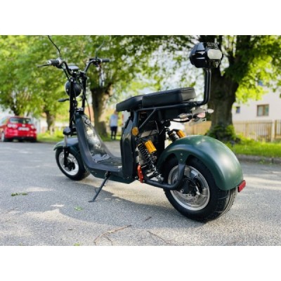 Elektrokoloběžka Lera Scooters C2 2000W zelená - nový model 2024