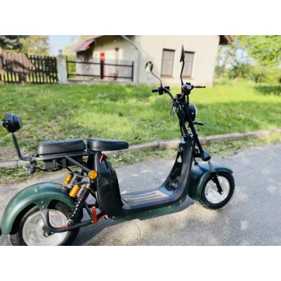 Elektrokoloběžka Lera Scooters C2 2000W zelená - nový model 2024