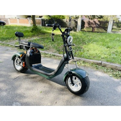 Elektrokoloběžka Lera Scooters C2 2000W zelená - nový model 2024