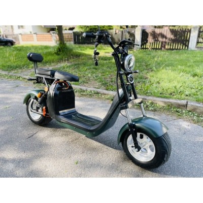 Elektrokoloběžka Lera Scooters C2 2000W zelená - nový model 2024