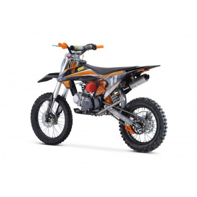 Pitbike Leramotors Shark 125ccm E-Start 4T 17/14 Oranžová