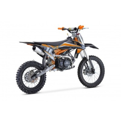 Pitbike Leramotors Shark 125ccm E-Start 4T 17/14 Oranžová