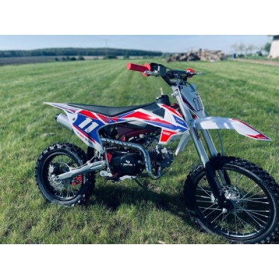 Pitbike Leramotors Shark 125cc 4T 17/14 červená