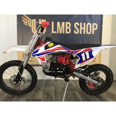 Pitbike Leramotors Shark 125cc 4T 17/14 červená