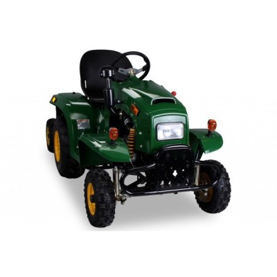Traktor s vozíkem 110ccm zelený