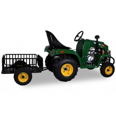 Traktor s vozíkem 110ccm zelený
