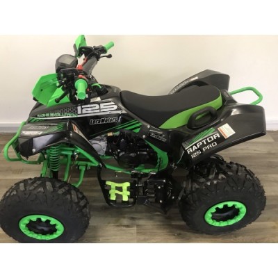 Leramotors Raptor 125ccm Pro 3+1 černá