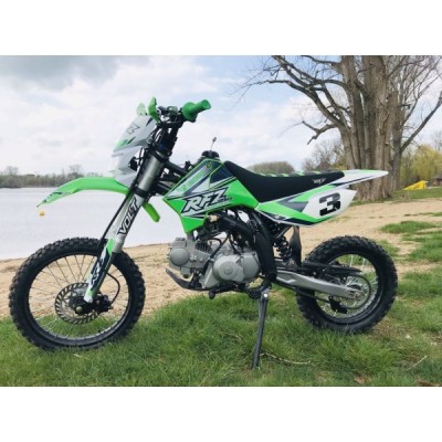Pitbike Leramotors By Apollo Jaguar 125cc 17“/14“ E-Start Zelená