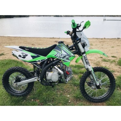Pitbike Leramotors By Apollo Jaguar 125cc 17“/14“ E-Start Zelená