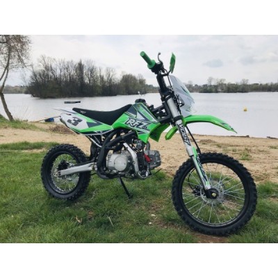 Pitbike Leramotors By Apollo Jaguar 125cc 17“/14“ E-Start Zelená