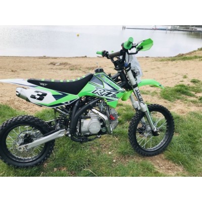 Pitbike Leramotors By Apollo Jaguar 125cc 17“/14“ E-Start Zelená