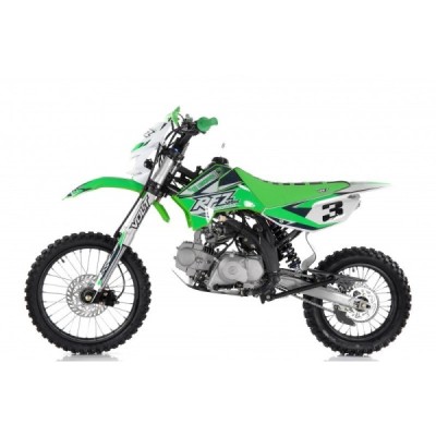 Pitbike Leramotors By Apollo Jaguar 125cc 17“/14“ E-Start Zelená