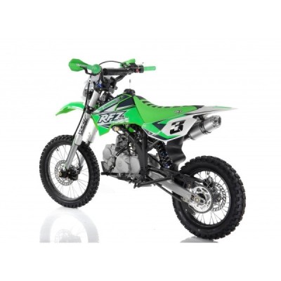 Pitbike Leramotors By Apollo Jaguar 125cc 17“/14“ E-Start Zelená