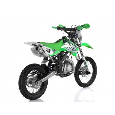 Pitbike Leramotors By Apollo Jaguar 125cc 17“/14“ E-Start Zelená