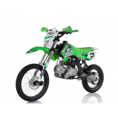 Pitbike Leramotors By Apollo Jaguar 125cc 17“/14“ E-Start Zelená