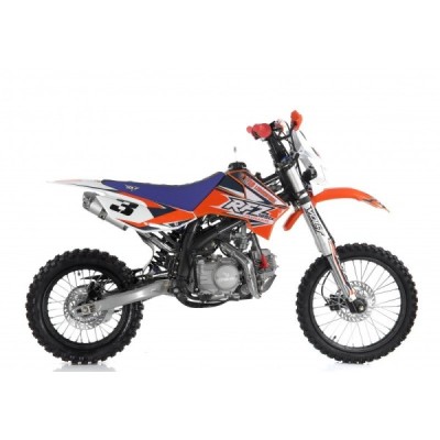 Pitbike Leramotors By Apollo Jaguar 125cc 17“/14“ E-Start Oranžová