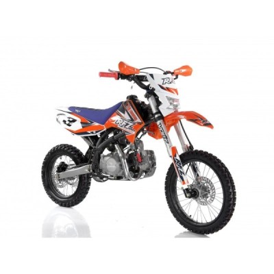 Pitbike Leramotors By Apollo Jaguar 125cc 17“/14“ E-Start Oranžová